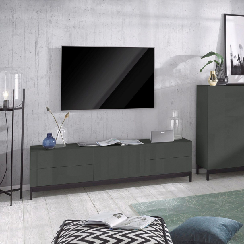 Móvel Tv Estilo Nórdico 140cm - Disponível em 4 cores
