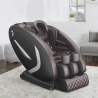 Poltrona Cadeira de Massagens Profissional Elétrica Reclinável 3D Zero Gravity Anisha Descontos