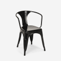 Conjunto de 4 Cadeiras c/Mesa 80x80cm Café ou Cozinha Reims Dark 