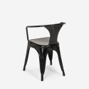 Conjunto de 4 Cadeiras c/Mesa 80x80cm Café ou Cozinha Reims Dark 