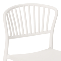 Conjunto de 2 cadeiras c/Mesa Redonda Preta 80cm Gianum Dark 