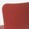 Conjunto Mesa Quadrada c/4 Cadeiras Moderno Comercial 80x80cm Claw Light 