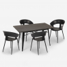 Conjunto de Mesa e  Cadeiras p/Cozinha 120x60cm Tecla Escolha