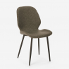 Conjunto de Mesa c/4 Cadeiras em Couro Sintético 80x80cm Wright Dark 