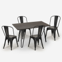 Conjunto de Mesa de jantar c/4 Cadeiras 120x60cm Weimar Preço