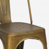 Conjunto de Mesa e 4 Cadeiras Vintage 120x60cm Hamilton Custo