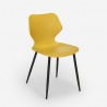 Conjunto Mesa Quadrada c/4 Cadeiras 80x80cm Sartis 