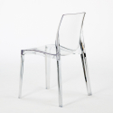 Conjunto 8 cadeiras c/Mesa de jantar Transparente Moderno 220x80cm Virgil Compra