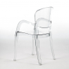 Conjunto 4 cadeiras c/Mesa de jantar Transparente Moderno Jaipur M Compra