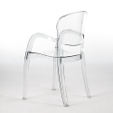 Conjunto 6 cadeiras c/Mesa de jantar Transparente Moderno Jaipur XL Compra