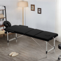 Marquesa Portátil de Massagem em Alumínio 3 Zonas Dobrável 210cm Thai 