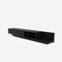Móvel de TV p/Sala c/3 compartimentos e 2 Gavetas Moderno Linurk Estoque