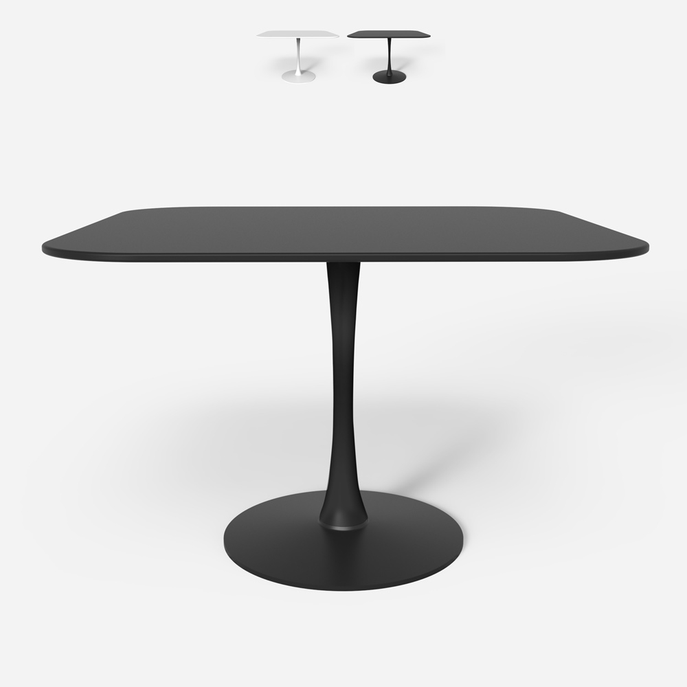 Mesa Quadrada p/Sala de jantar Cozinha Bar Lillium 100