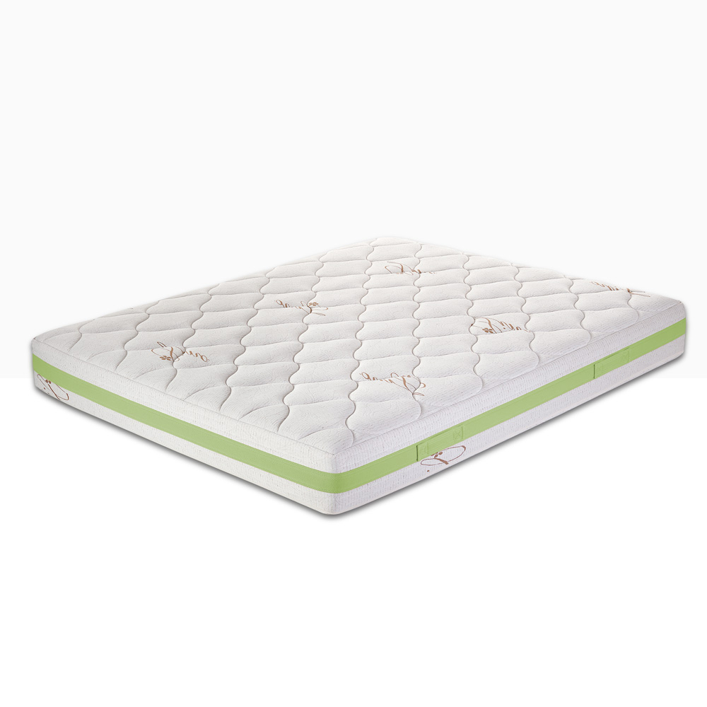 Colchão de cama dupla 160x190 Memory Foam 23 cm hypoallergenic Leaf Extra