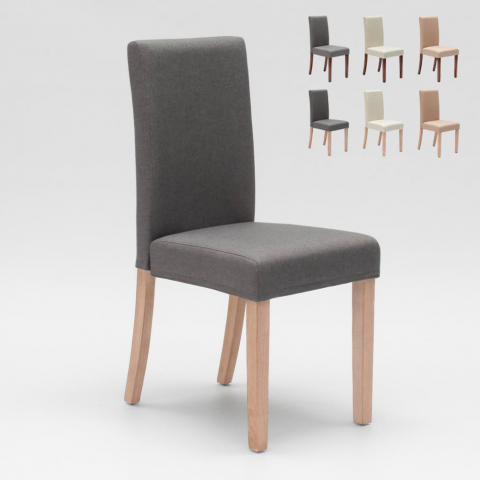 Cadeira de madeira estofada estilo henriksdal para restaurantes Comfort Luxury