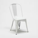 Conjunto de 4 Cadeiras e Mesa p/Bar Restaurante Café 90x90cm Branca Just White 
