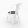Conjunto de Mesa de Madeira p/Café ou Bar Metal Edgar 
