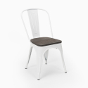 Conjunto de Mesa de Madeira p/Café ou Bar Metal Edgar 