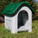 Casa para Cães de Grande Porte em Plástico Jardim Quintal Terraço Molly Venda