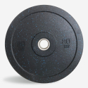 Discos 2 x 20 kg Pesos de Borracha para Trenio de Força Resistência Bumper HD Dot Oferta