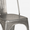 Conjunto Mesa Redonda c/2 Cadeiras 70cm Aço Vintage Taerium Modelo