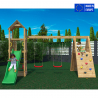 Parque de Diversões de Madeira para Crianças Jardim Recreio Escorrega Fleppi Venda