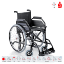 Cadeira de Rodas para Idosos Super-Confortável Resistente Fácil de Limpar Dobrável 11,5kg Levi Surace Oferta