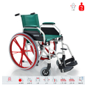 Cadeira de Rodas Auto-propulsionada Leve Dobrável Moderna 5kg Itala Surace Oferta