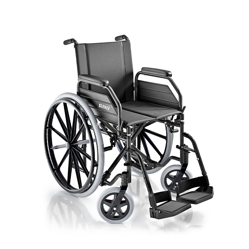 Cadeira de rodas automotora dobrável leve para pessoas idosas com deficiência Squillo Surace