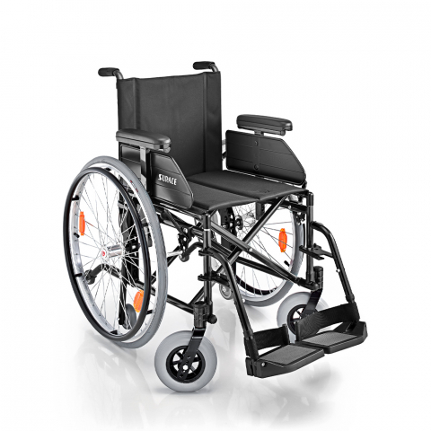 Cadeira de Rodas Dobrável Leve Universal Ajustável Confortável 13kg S13 Surace Promoção