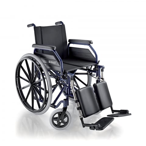 Cadeira de Rodas Moderna Resistente Universal para Idosos Leve 500 Large Surace Promoção