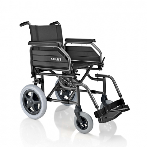 Cadeira de Rodas Universal Leve e Dobrável Deficientes e Idosos 10,7kg Eurekina Surace Promoção