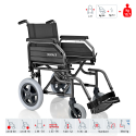 Cadeira de Rodas Universal Leve e Dobrável Deficientes e Idosos 10,7kg Eurekina Surace Oferta