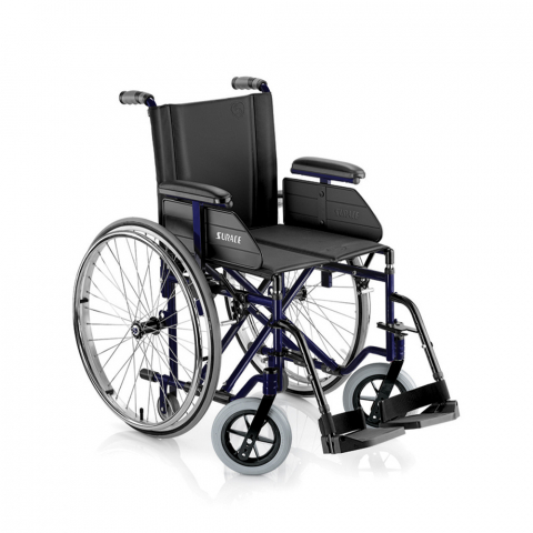 Cadeira de rodas automotora leve dobrável para idosos 500 Super Surace