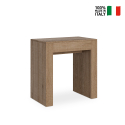 Mesa de Sala Extensível Jantar Sala 78x47-299cm Madeira Allin Oak Venda