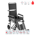 Cadeira de Rodas para Idosos Deficientes com Encosto 600 B Surace Oferta