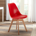 Cadeiras com Almofada para Bares Cozinhas Salas Nordica Goblet 