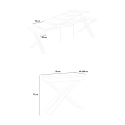 Mesa Branca de Entrada Sala Corredor Moderna 90x40-300cm Diago Catálogo