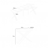 Mesa Branca de Entrada Sala Corredor Moderna 90x40-300cm Diago Catálogo