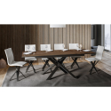 Mesa para Jantar 90x160-220cm Madeira Moderna Ganty Long Wood Saldos