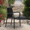 Cadeiras com apoio braços p/Espaço Exterior Confortável e durável Jardim Boheme  Compra