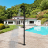 Duche de Jardim Interior e Exterior Piscina exterior Chuveiro Duplo Alghero Medidas