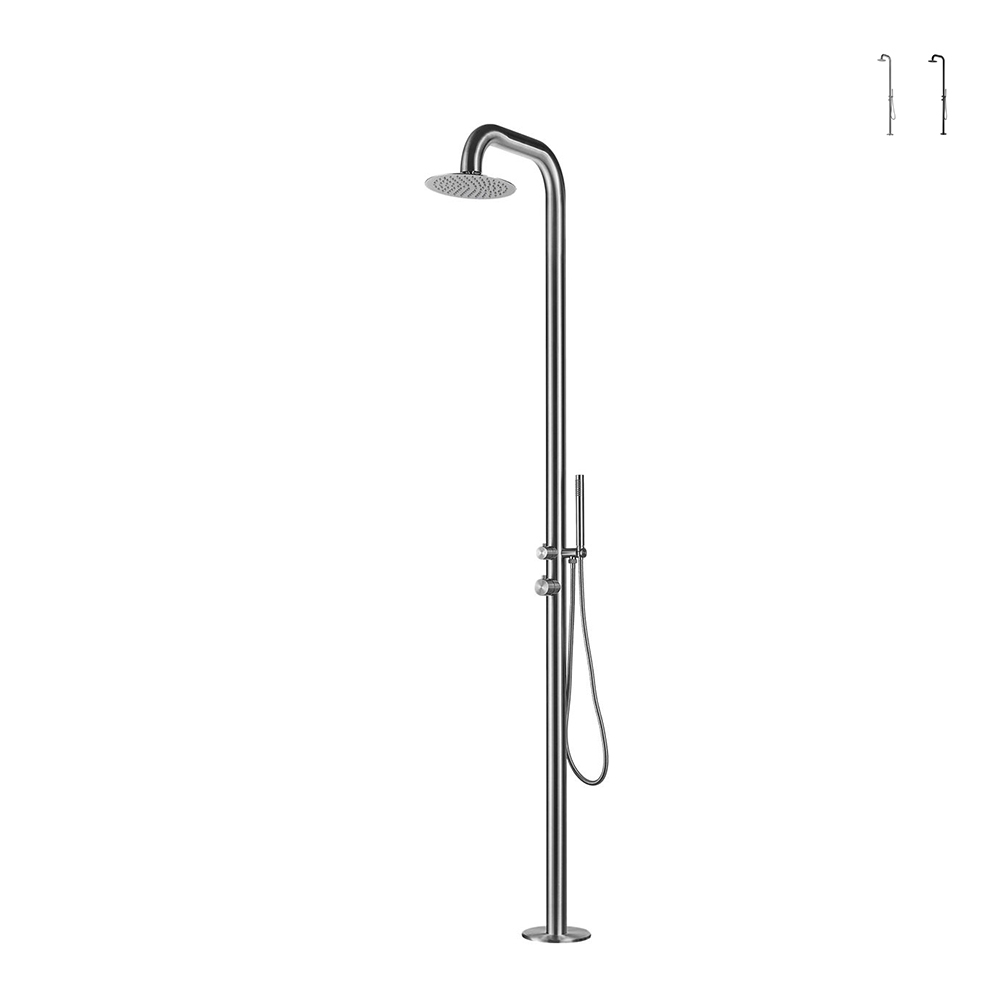 Coluna de Chuveiro para Jardim Uso Exterior Piscina Moderna Elegante Pula