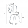 Stock 20 cadeiras de Aço Madeira p/Cozinha ou Bar Steel Wood 