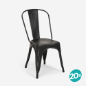 20 Cadeiras Metal Vintage Confortável Steel Old 