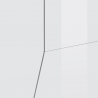 Móvel de TV branco brilhante parede moderno sala de estar 200x43cm Hatt Características