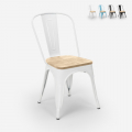 Cadeiras Estilo industrial p/Cozinha ou Bar Steel Wood Light Promoção