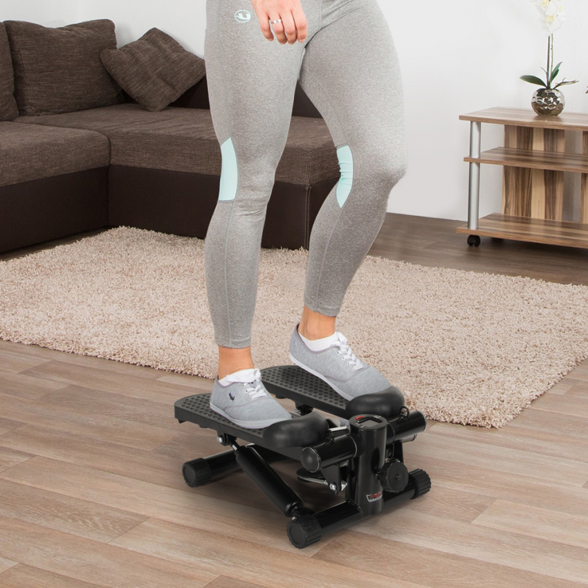 Stepper mini pedaliera fitness para pernas, glúteos, ancas e celulite Heviz em promoção