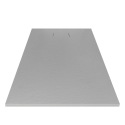 Bandeja do chuveiro de resina nivelada com o chão rectangular 140x90 design moderno Stone 