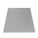 Box de Chuveiro retangular de Resina ao nível do chão Banheira Casa de banho 90x70 Stone 